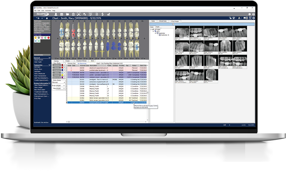 Dentimax_dental_software_screenshot